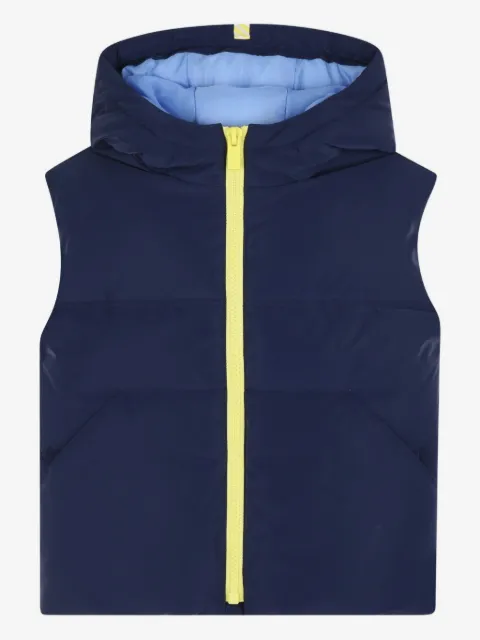 Billieblush hooded puffer gilet
