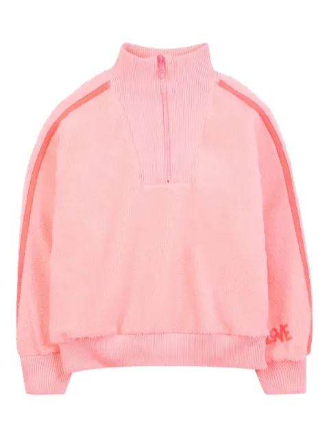 Billieblush Sweatshirt aus Fleece mit Stehkragen