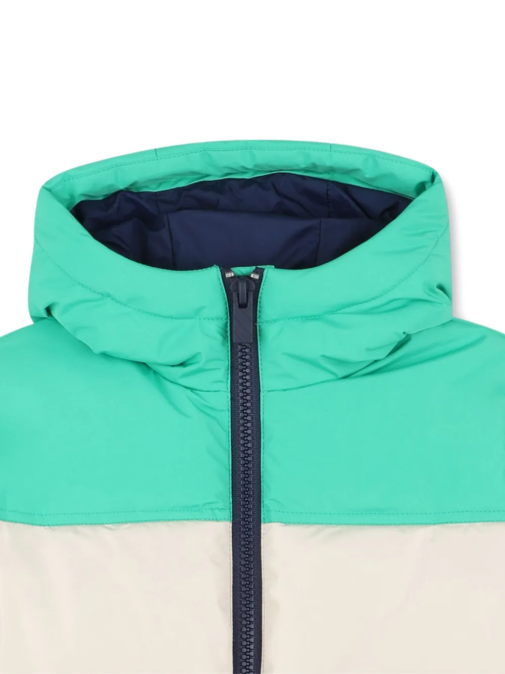 Billieblush Gewatteerd jack met colourblocking Beige