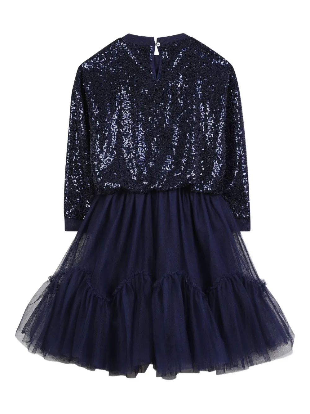 Billieblush Tulen jurk met pailletten Blauw