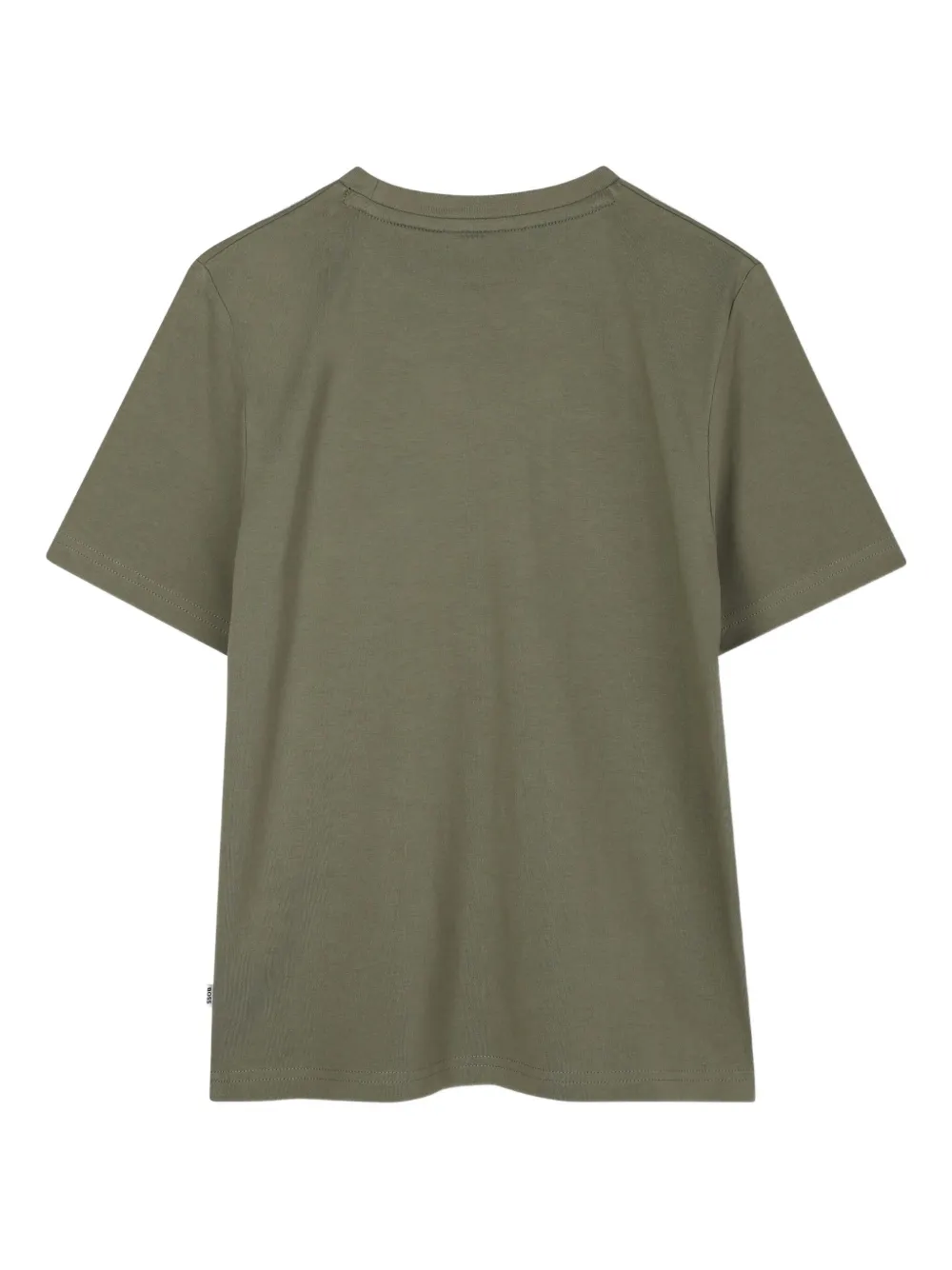 BOSS Kidswear T-shirt met logoprint Groen