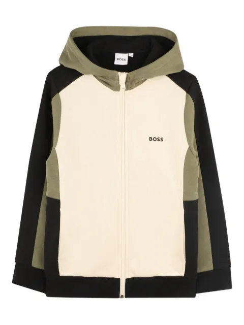 BOSS Kidswear Jacke mit Logo-Print