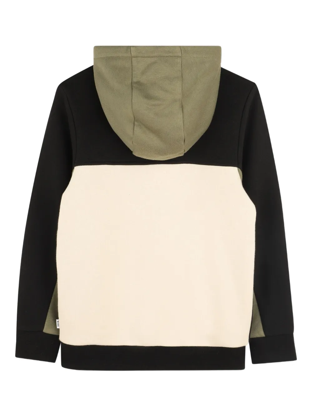 BOSS Kidswear Jack met logoprint Beige