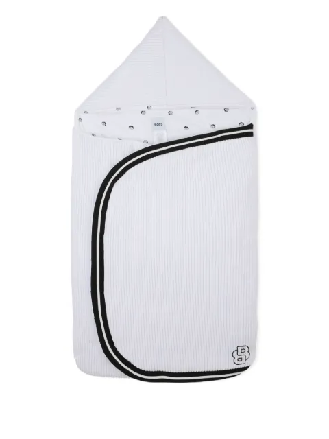 BOSS Kidswear striped sleep bag 