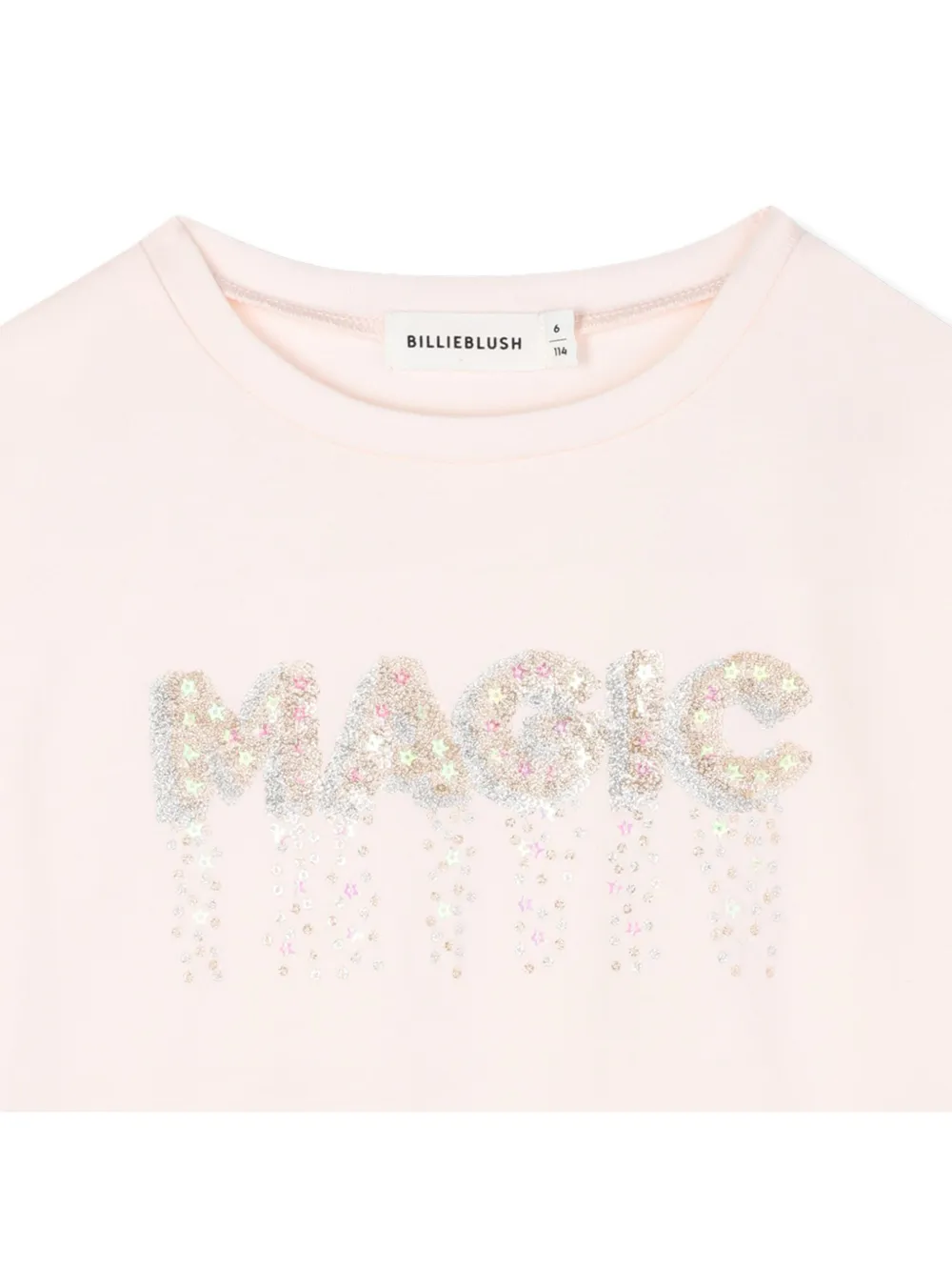 Billieblush T-shirt verfraaid met stras Roze