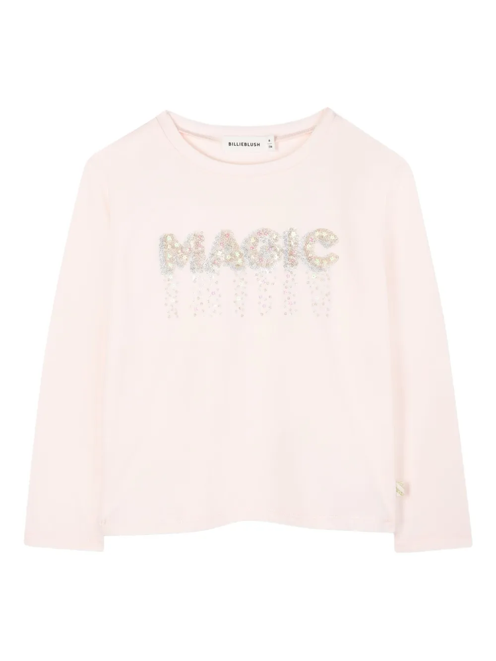 Billieblush T-shirt verfraaid met stras Roze