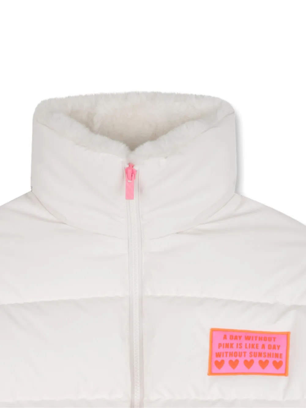 Billieblush Cropped donsjack 121 IVORY