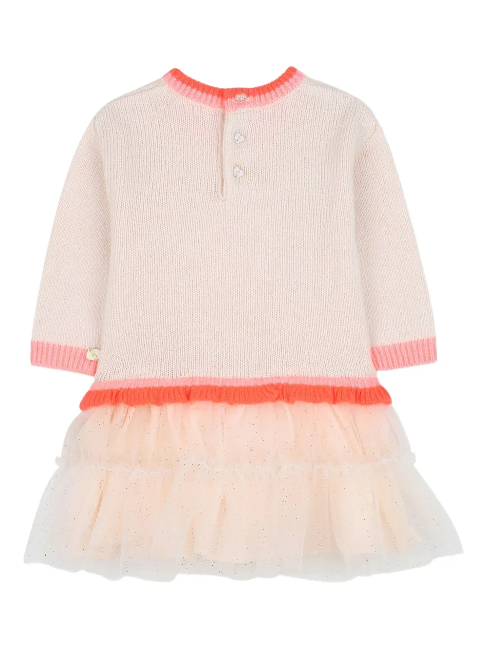 Billieblush Gebreide trui met hartpatroon Roze