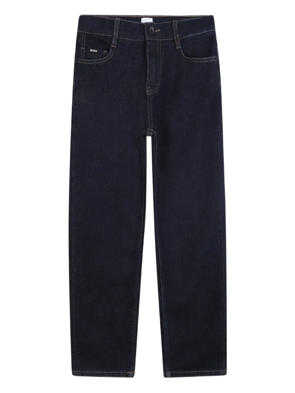 BOSS Kidswear Straight jeans Blauw