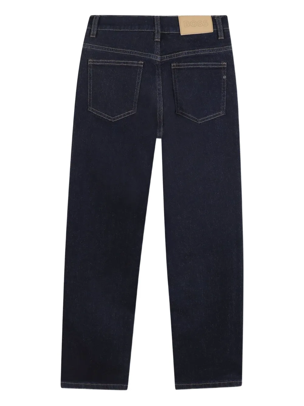BOSS Kidswear Straight jeans Blauw