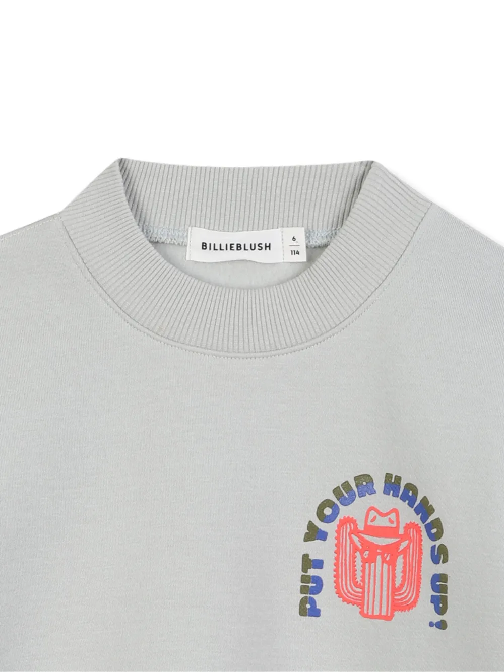 Billieblush Sweater met grafische print Grijs