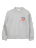 Billieblush graphic-print sweatshirt - Grey