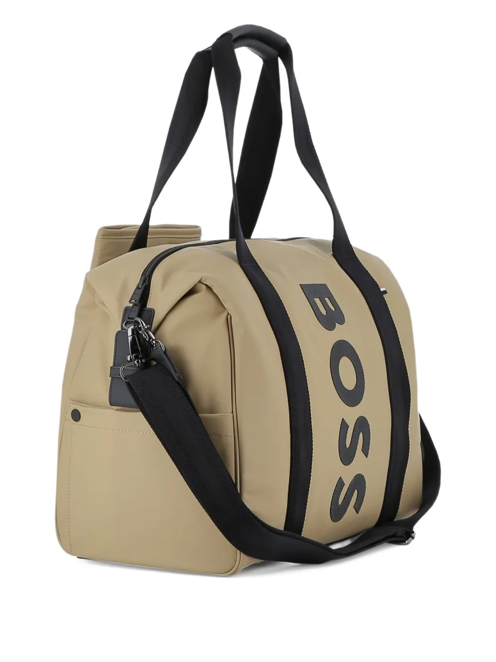 BOSS Kidswear Luiertas met logoprint Beige