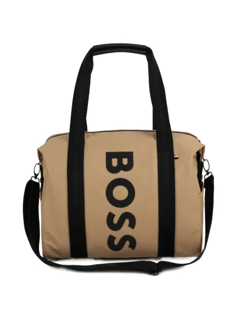 BOSS Kidswear logo-print changing bag