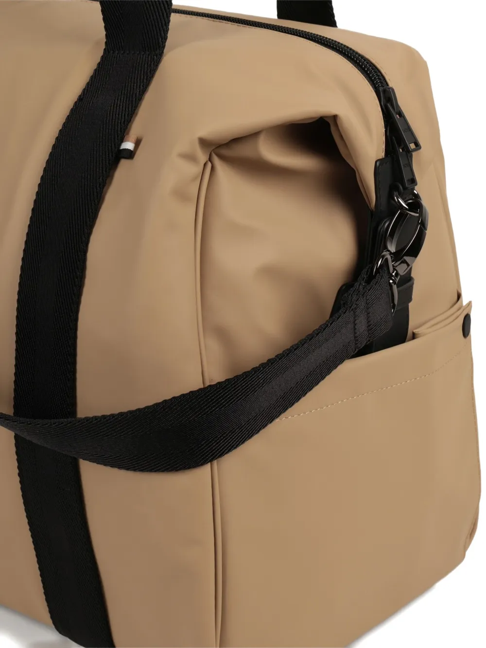 BOSS Kidswear Luiertas met logoprint Beige