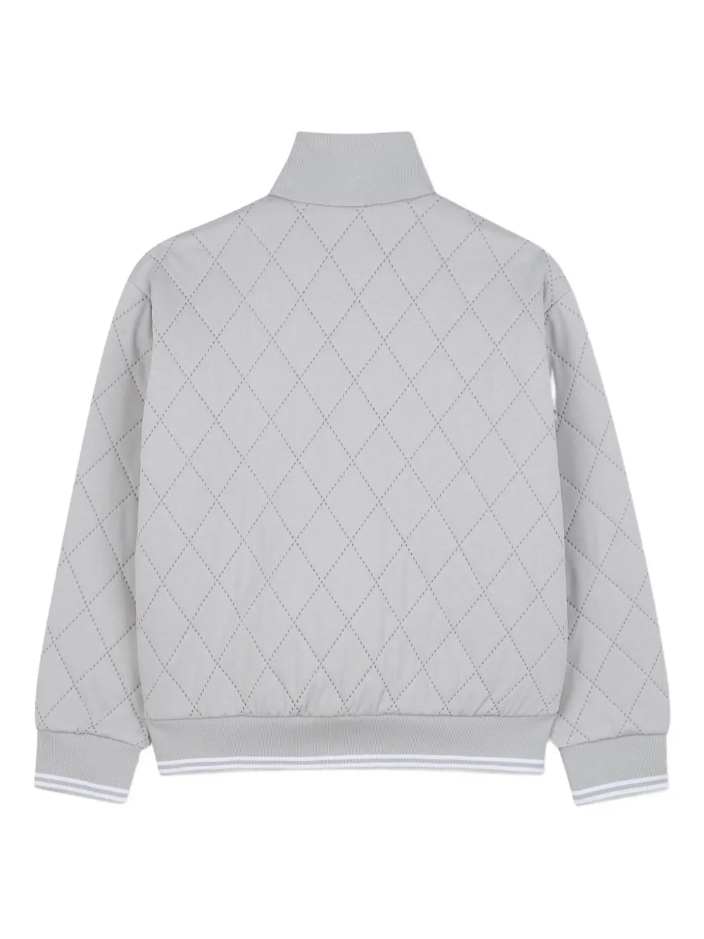 BOSS Kidswear Gewatteerd jack Grijs