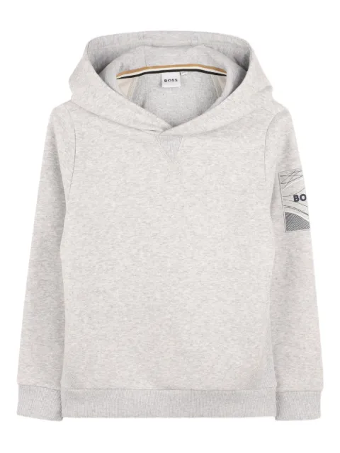 BOSS Kidswear logo-print hoodie