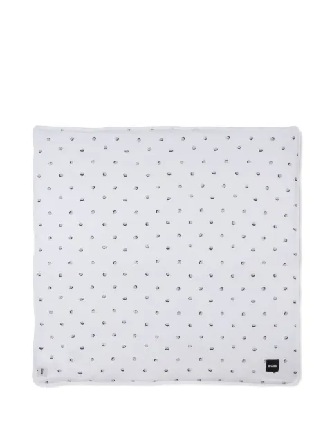 BOSS Kidswear dotted blanket