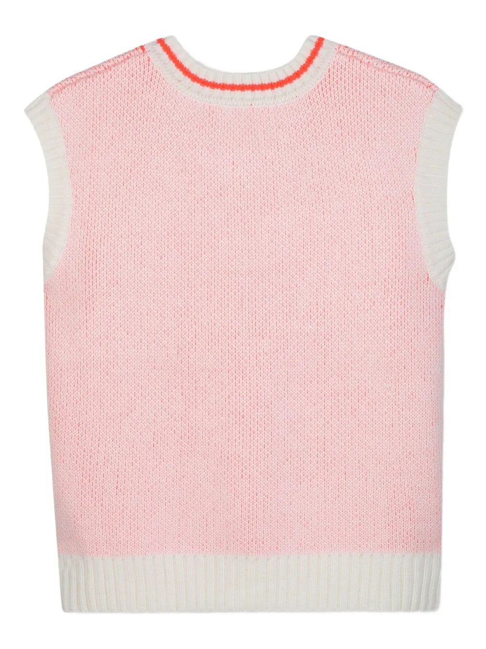 Billieblush Gebreide top met hartpatroon Beige