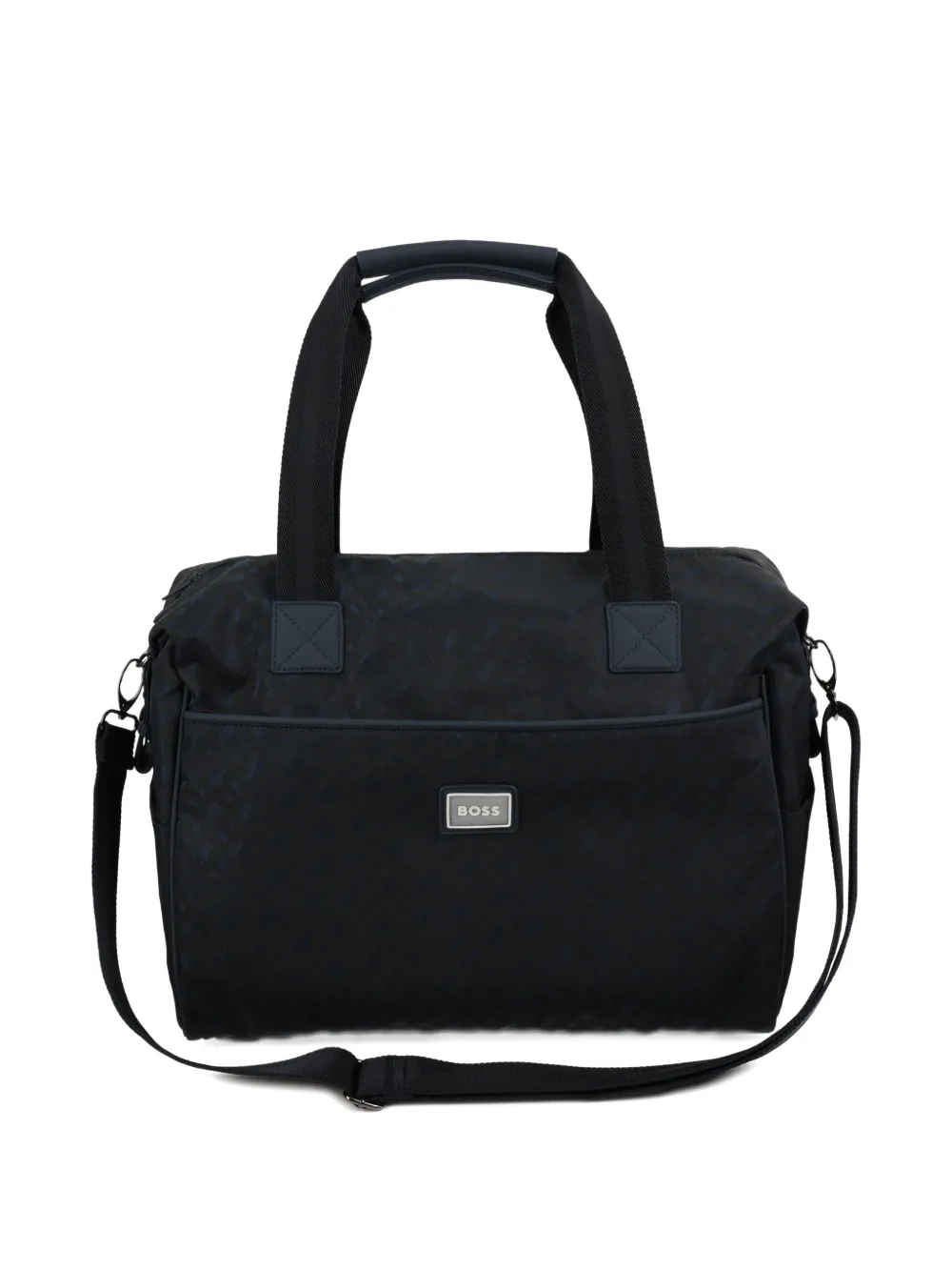 BOSS Kidswear Luiertas met textuur Blauw