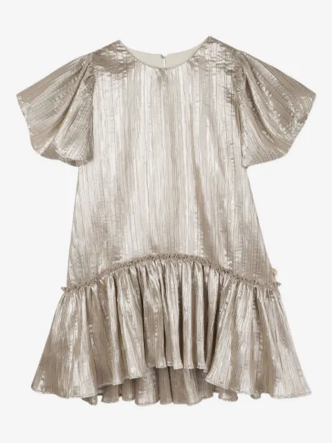 Billieblush pleated ruffled dress