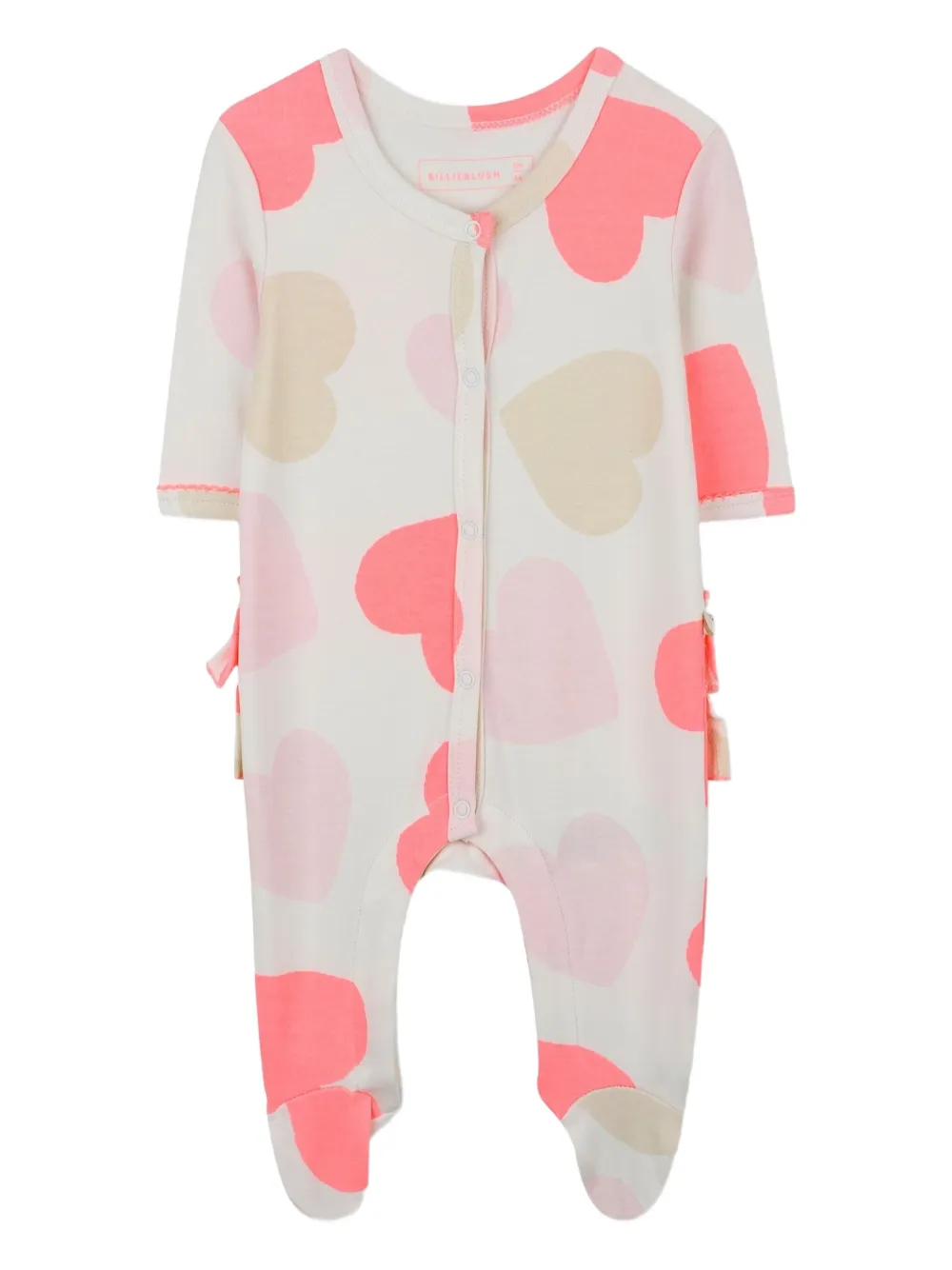 Billieblush Romperset met hartprint Wit