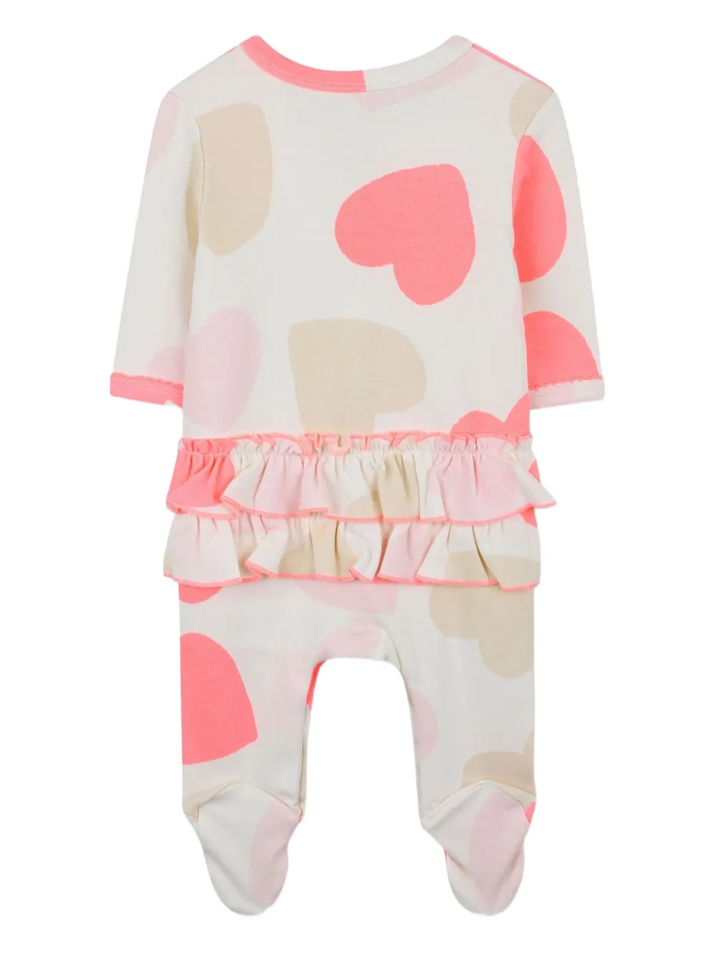 Billieblush Romperset met hartprint Wit