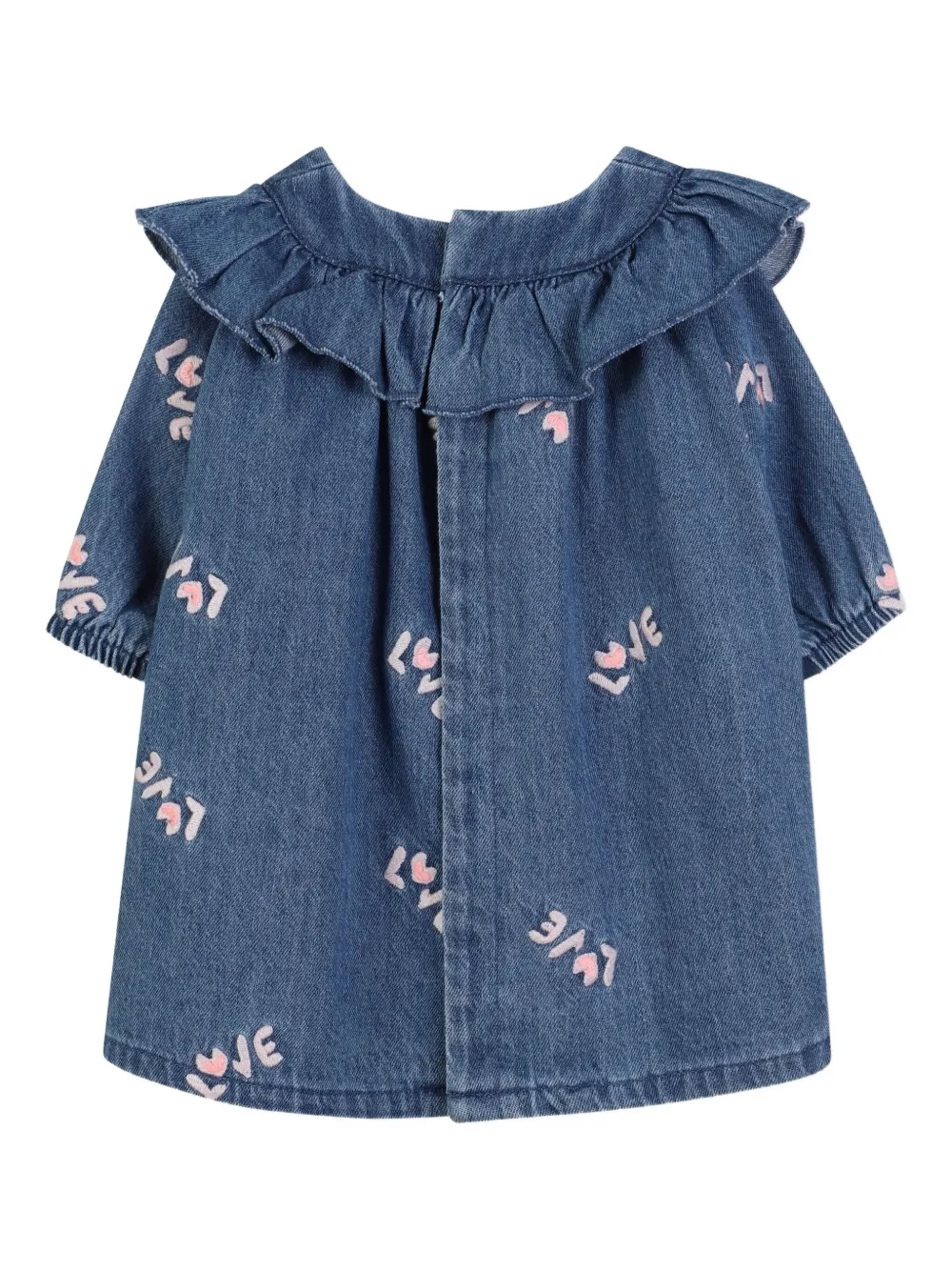 Billieblush Jurk met ruches Blauw
