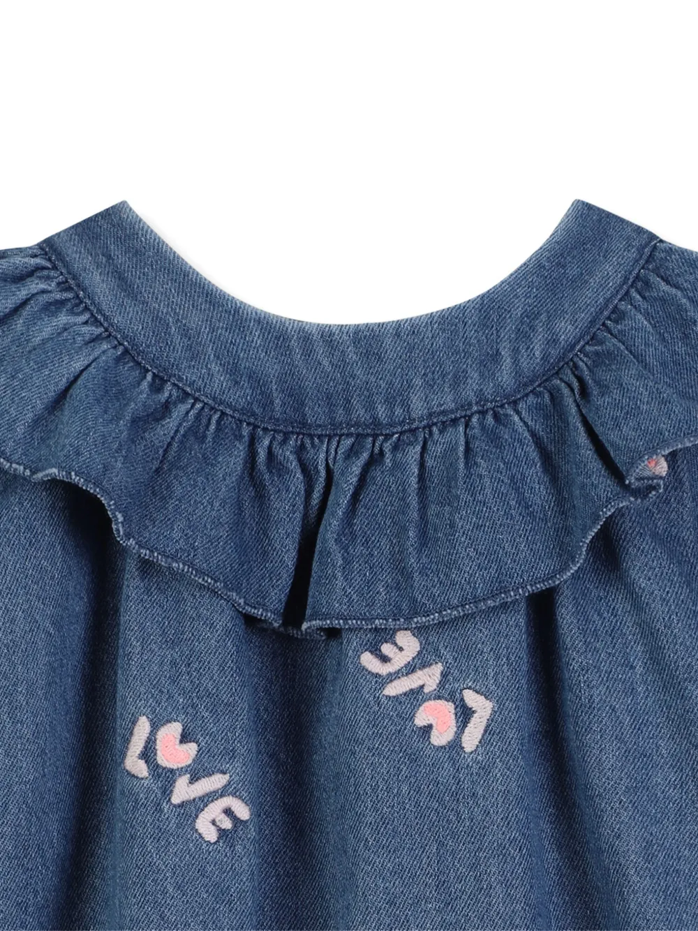 Billieblush Jurk met ruches Blauw
