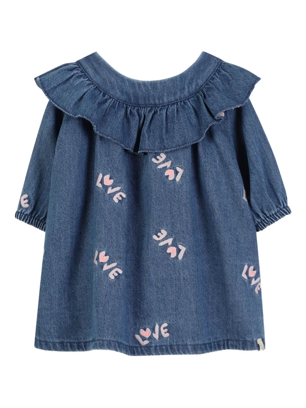 Billieblush Jurk met ruches Blauw
