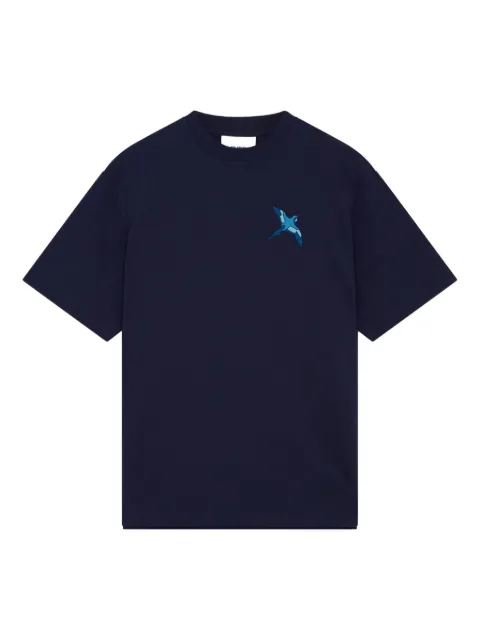 Axel Arigato bird-embroidered T-shirt
