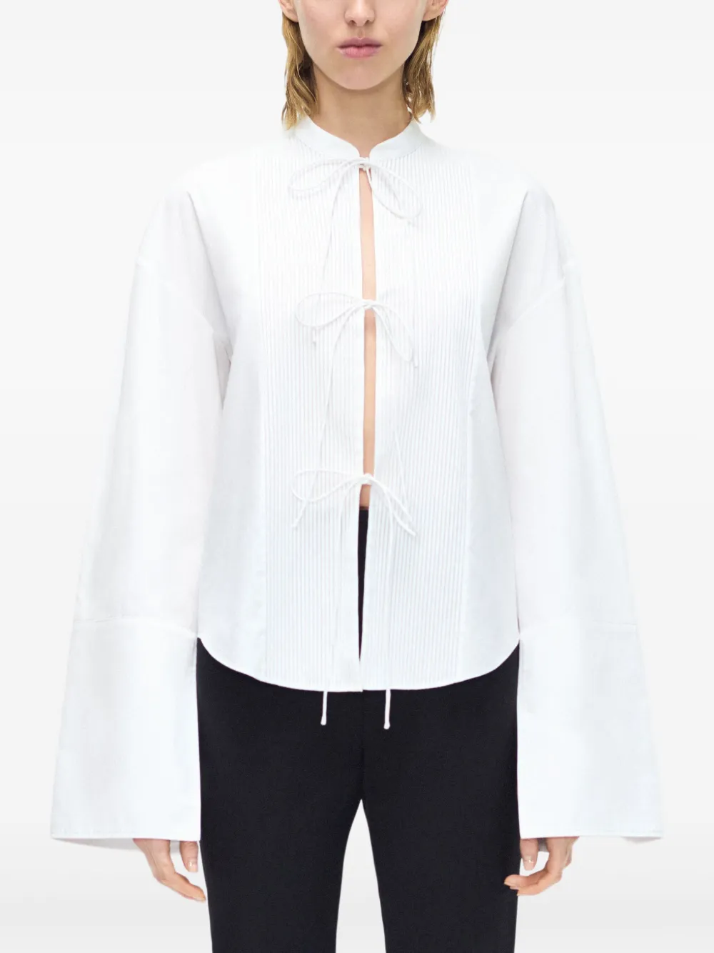 Adam Lippes Mick blouse Wit