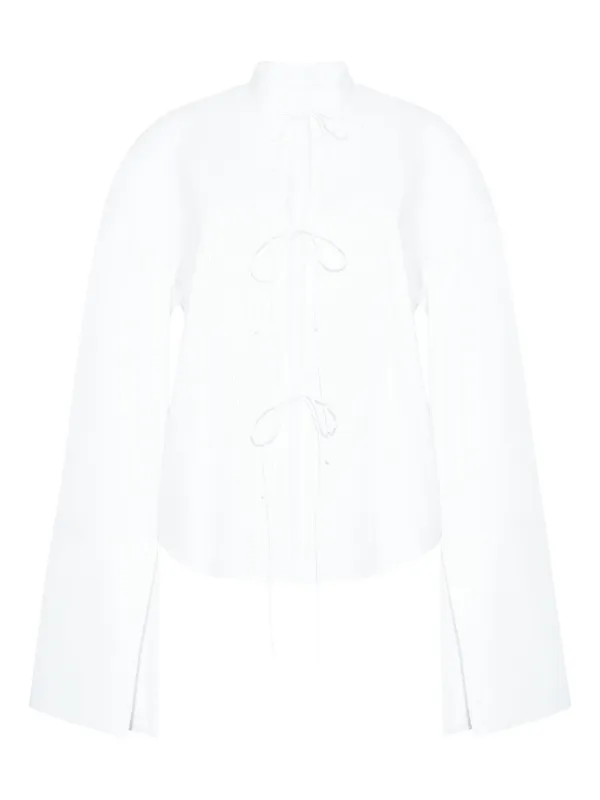 Adam Lippes Mick Shirt in White