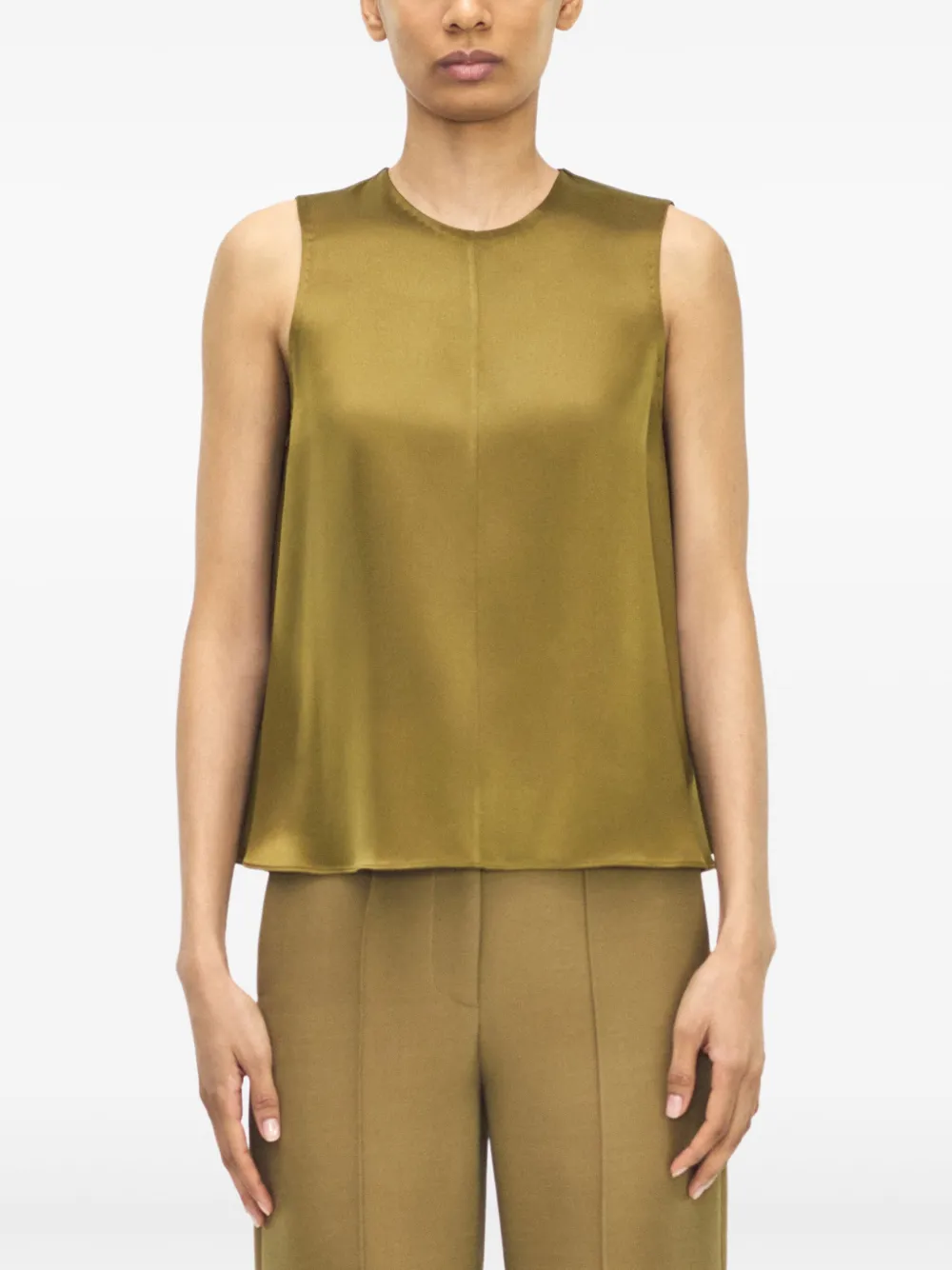 Adam Lippes Elias blouse - Groen