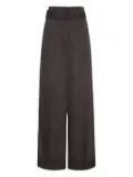 Adam Lippes cotton trousers - Brown