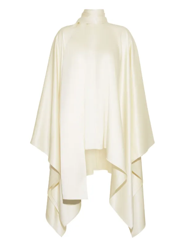 Adam Lippes Silk Blouse in Neutrals
