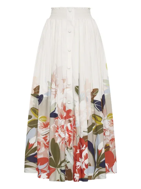 Adam Lippes Lovisa cotton skirt