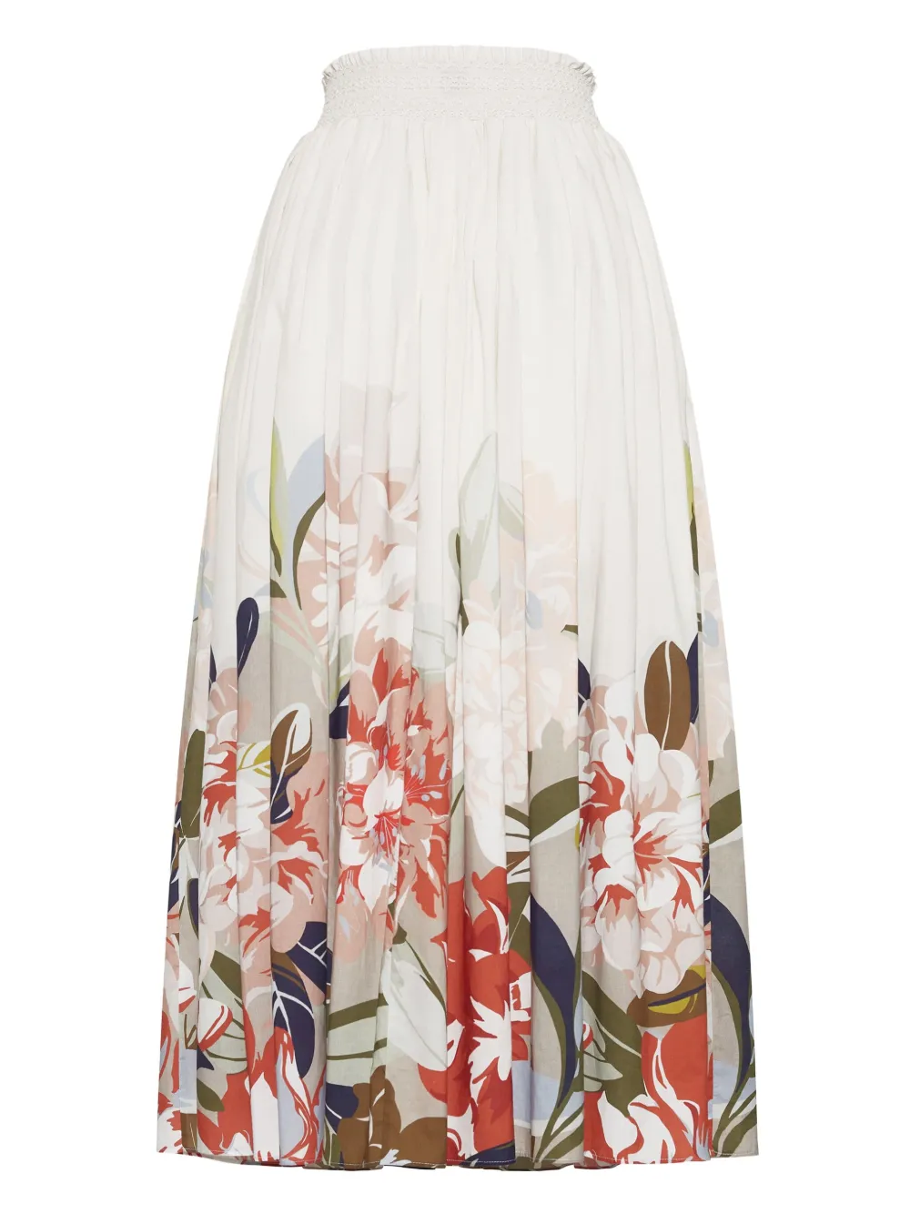 Adam Lippes Lovisa katoenen rok Wit