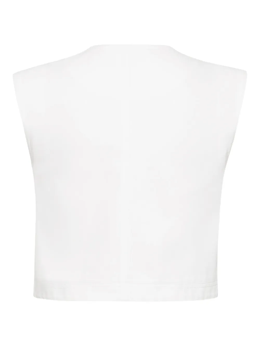 Adam Lippes Remo gilet Wit