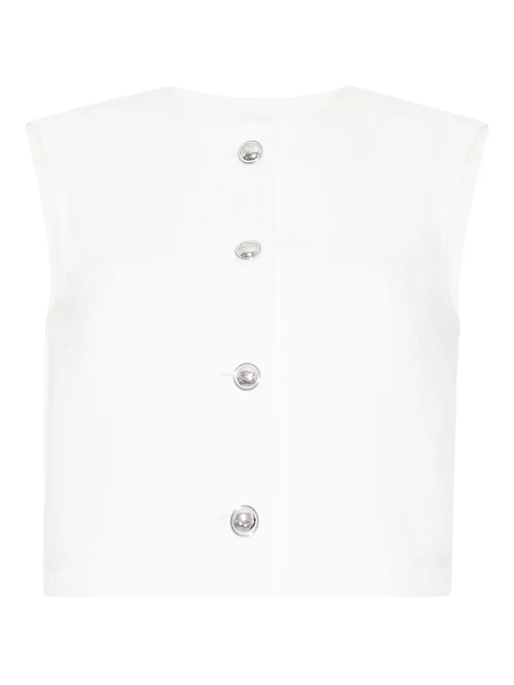 Adam Lippes Remo gilet Wit