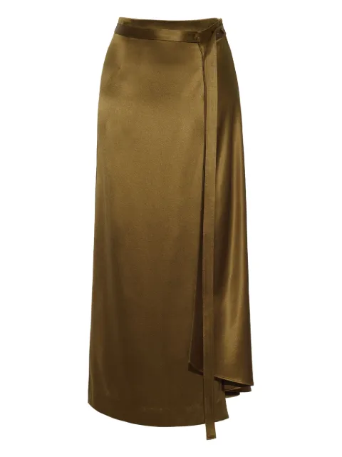 Adam Lippes Bruna silk skirt