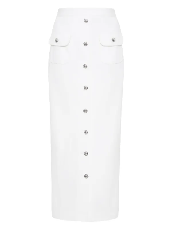 Adam Lippes Dakota Skirt in White