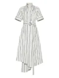 Adam Lippes Nansi midi dress - White