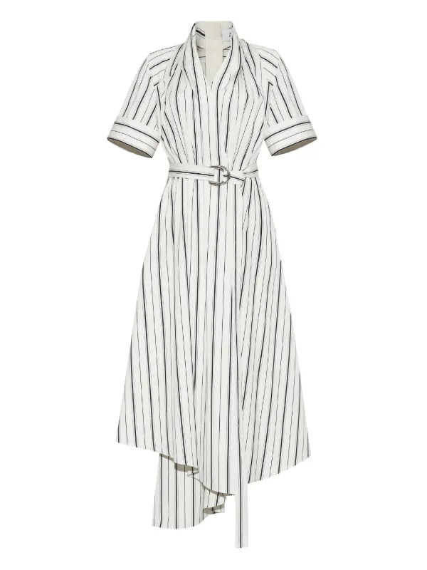 Adam Lippes Nansi Midi Dress in White