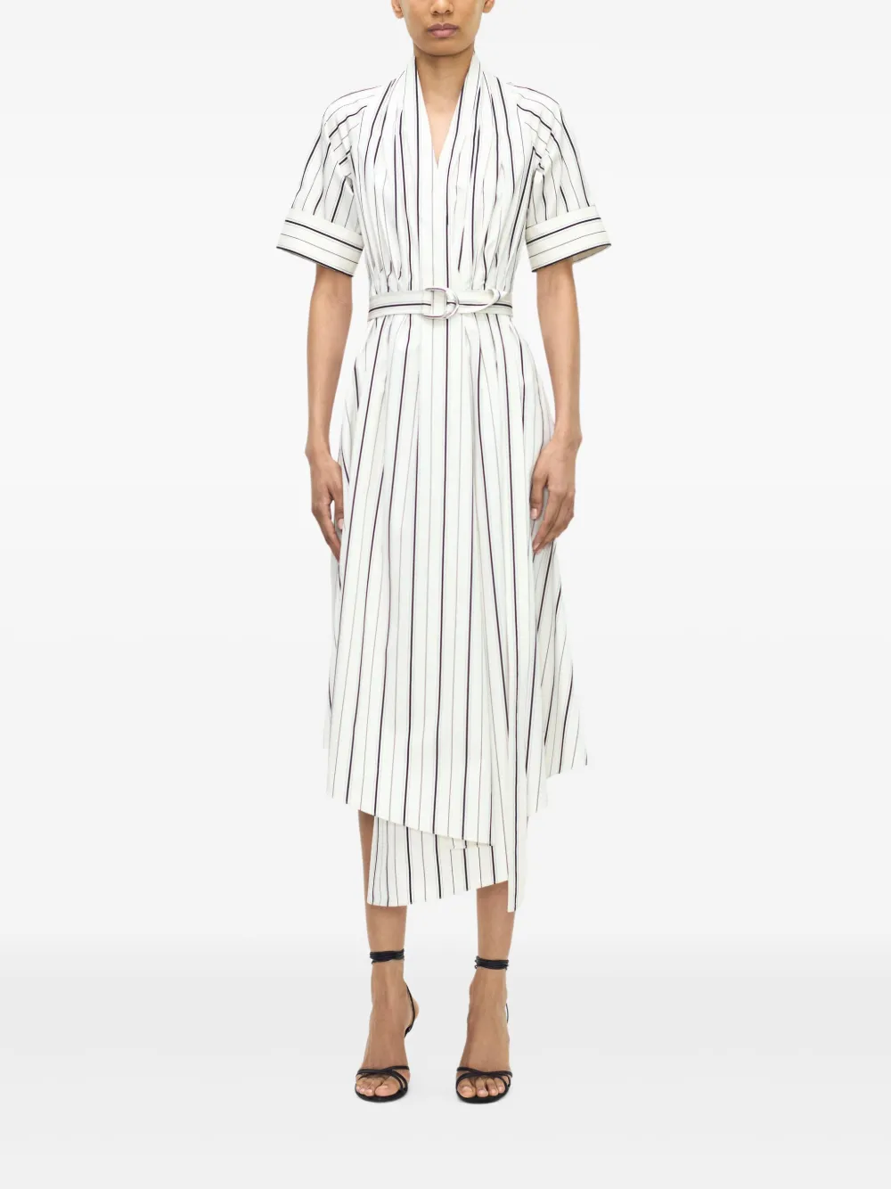Adam Lippes Nansi midi-jurk - Wit