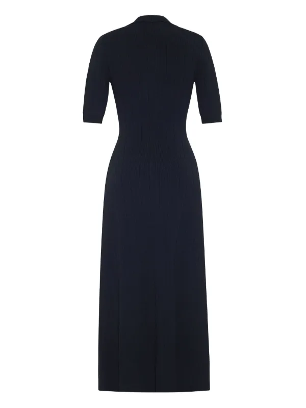 Adam Lippes Fenwick Midi Dress | Black