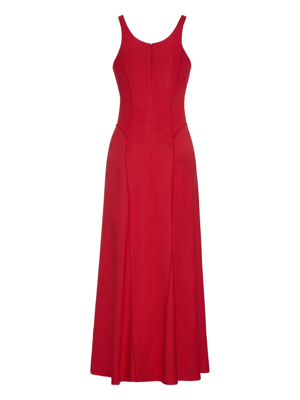 Adam Lippes Shay midi dress Rood