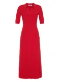 Adam Lippes Fenwick midi dress - Red