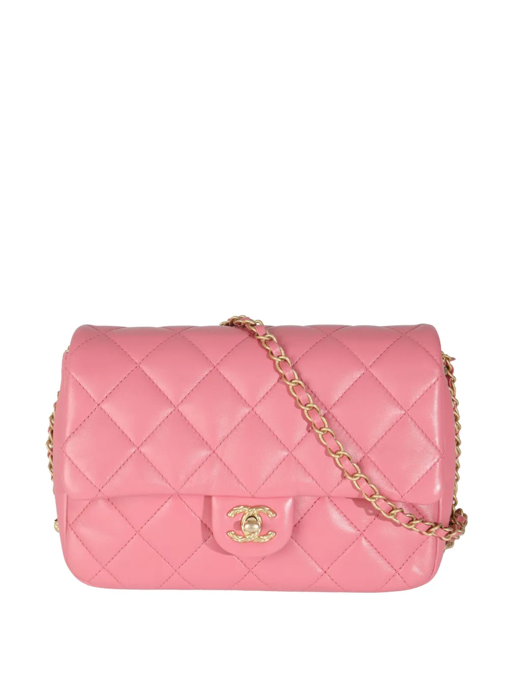 Pre-owned Chanel Mini Square Flap Shoulder Bag