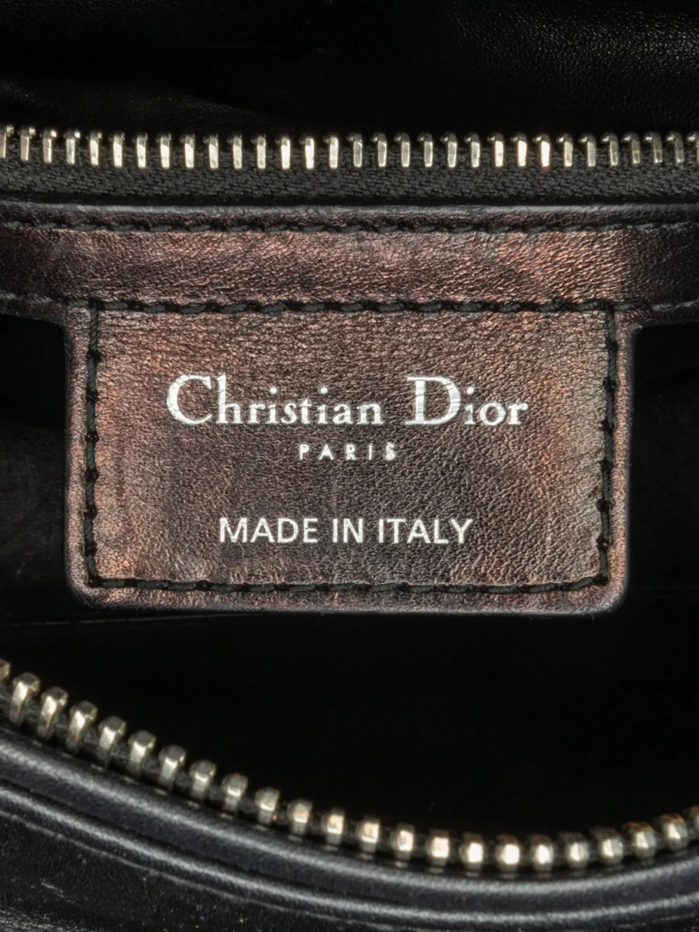 Christian Dior Pre-Owned 2014 ミディアム カーフスキン